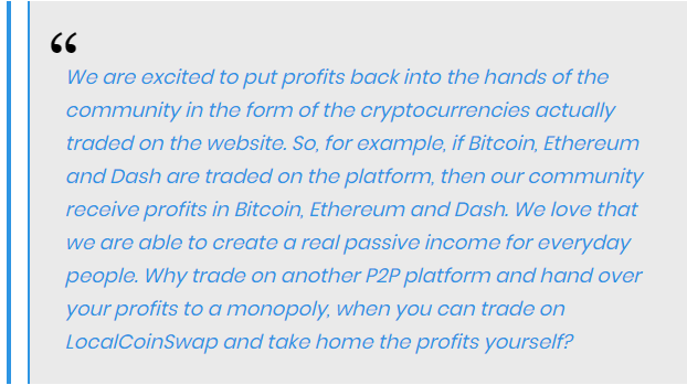 Daniel Worsley, COO, and Co-founder of LocalCoinSwap said