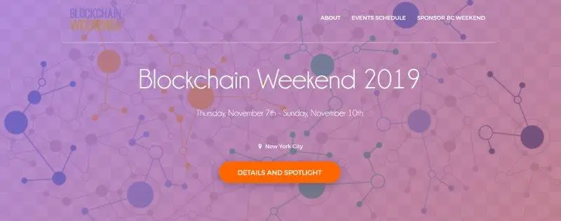 BlockchainWeekendNYC 2019