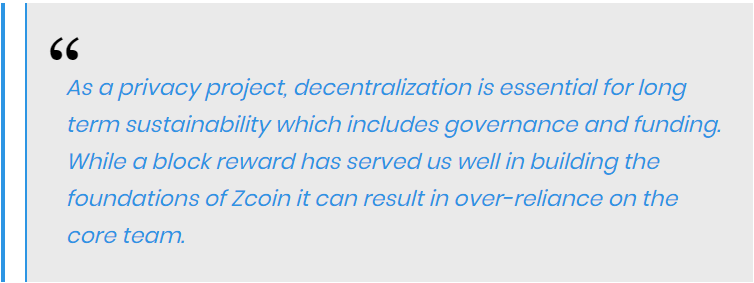 Reuben Yap, the project steward of Zcoin said