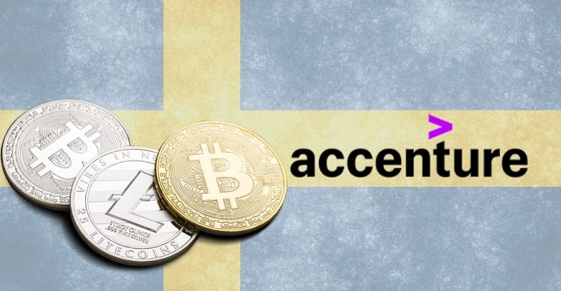 Accenture to work on Swedish Cryptocurrency e-Krona