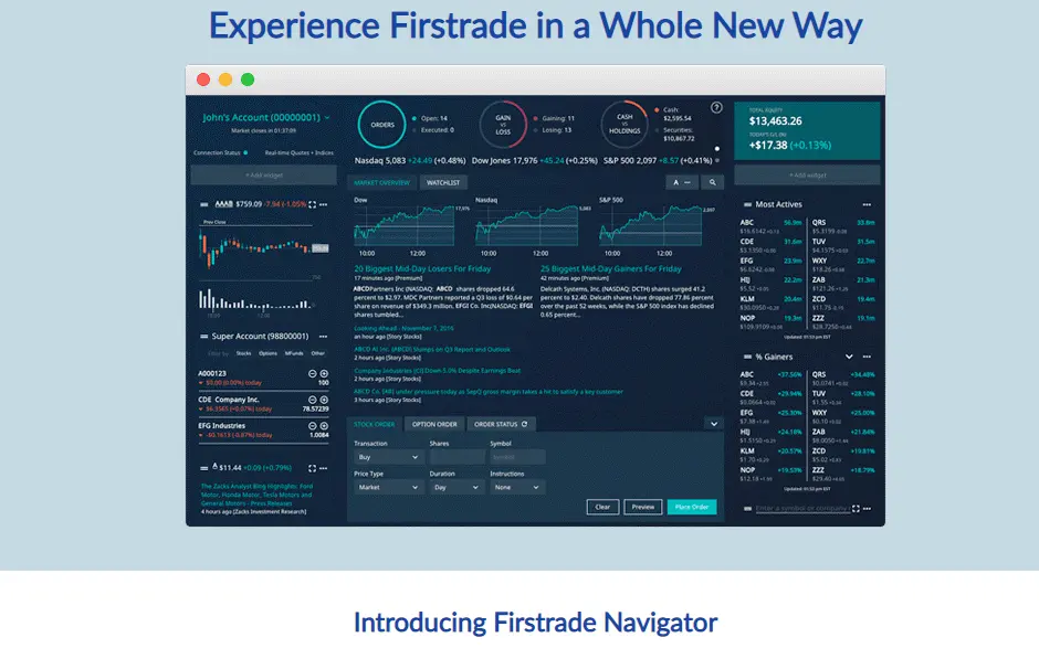 Firstrade Reviews - Navigator
