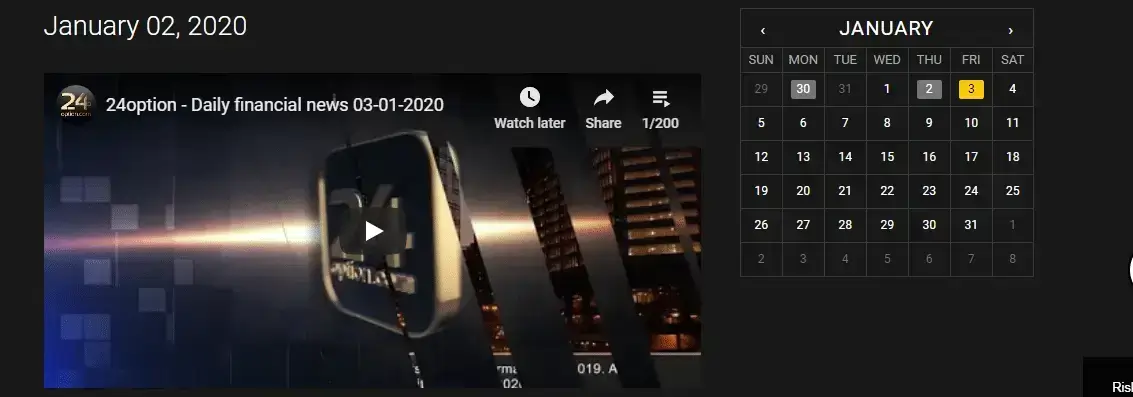 24option Reviews - Daily Market Reports