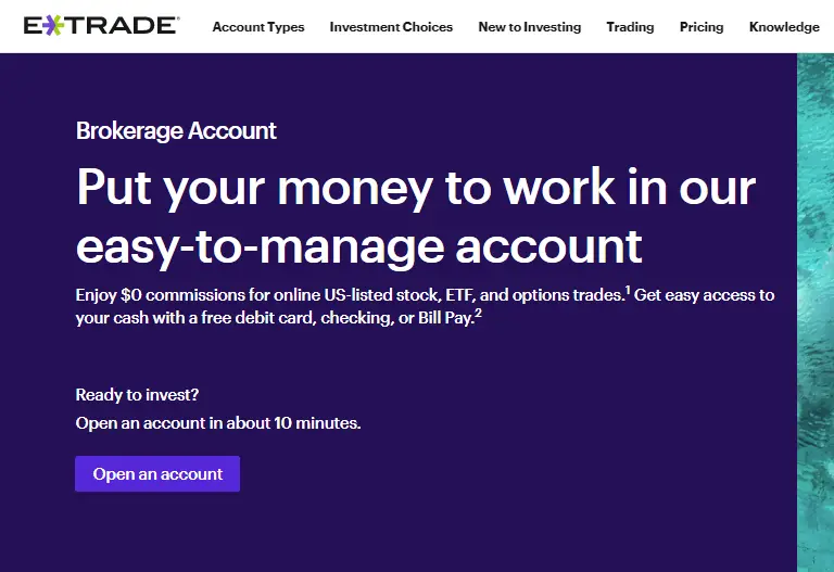 E-Trade Review - Put Your Money To Work