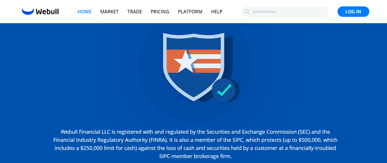 Webull Review - Security