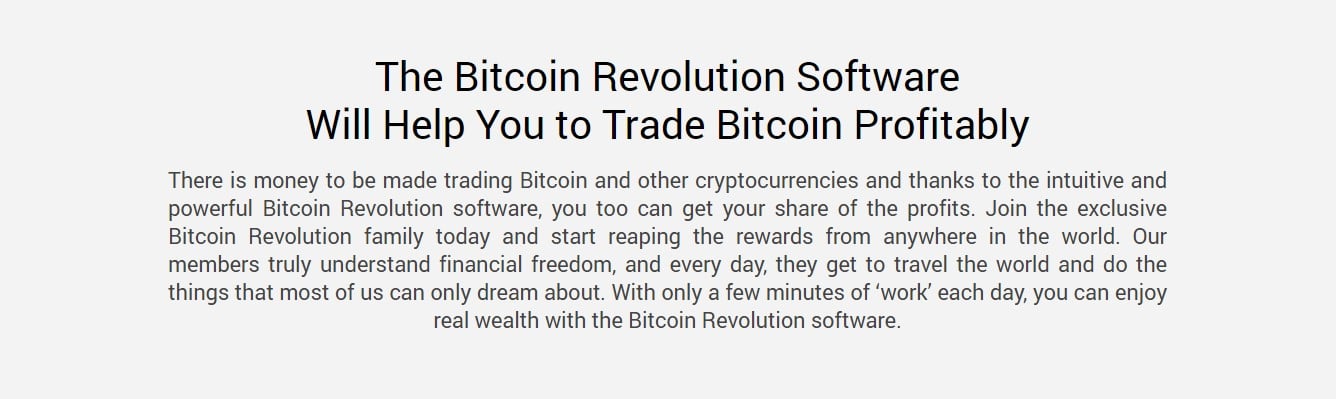 Bitcoin Revolution Review – About Bitcoin Revolution Software
