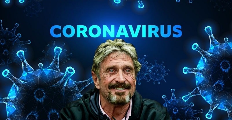 John McAfee on Coronavirus