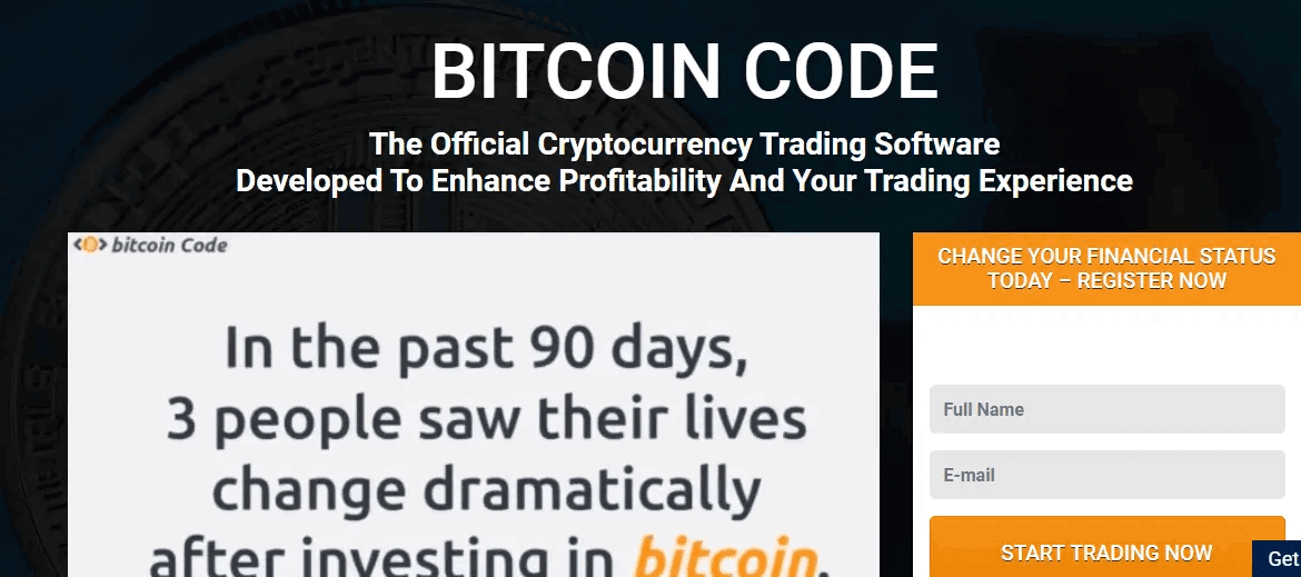 Bitcoin Code Trading Platform