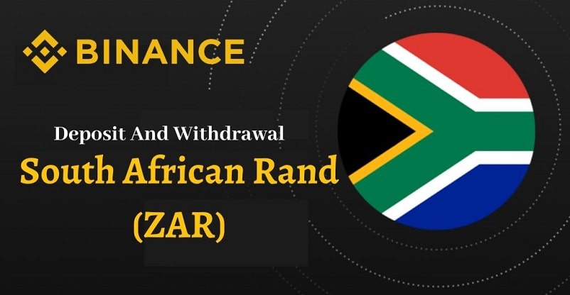 Binance now enables a new fiat on-ramp for the South African Rand (ZAR)