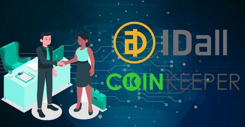 IDall And CoinKeeper Form A Mutual Partnership