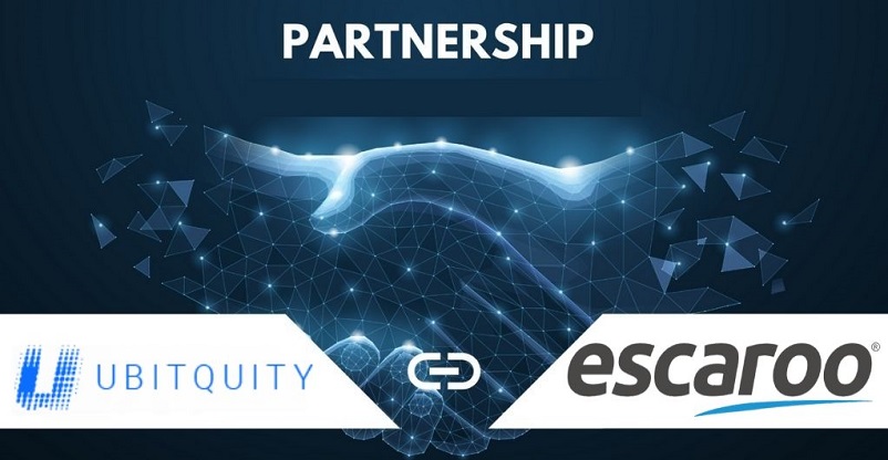 UBITQUITY Teams Up With Escaroo for Escrow Products Offerings