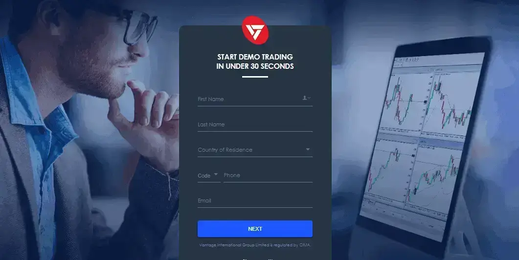 Vantage FX Reviews – Open Demo Account