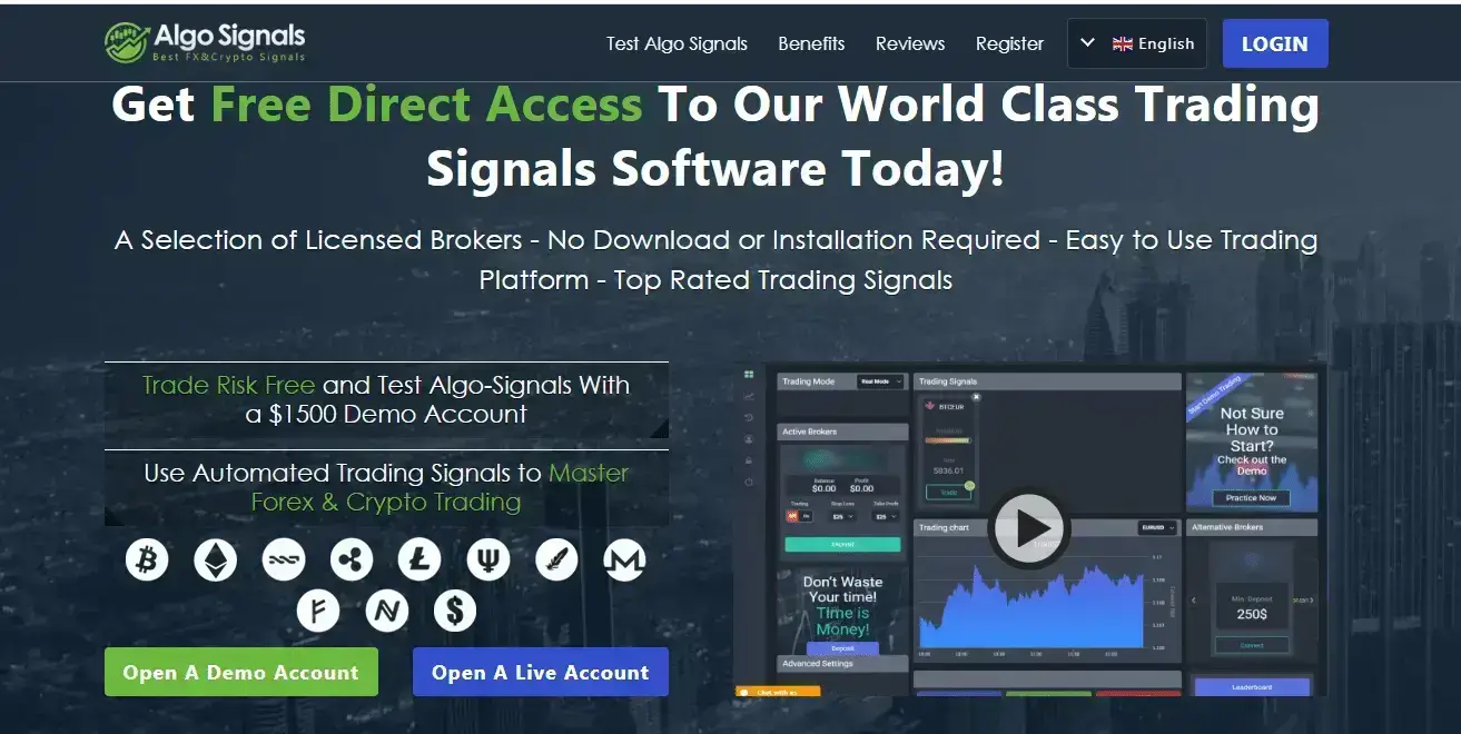 Algo Signals Review - Overview of Algo Signal