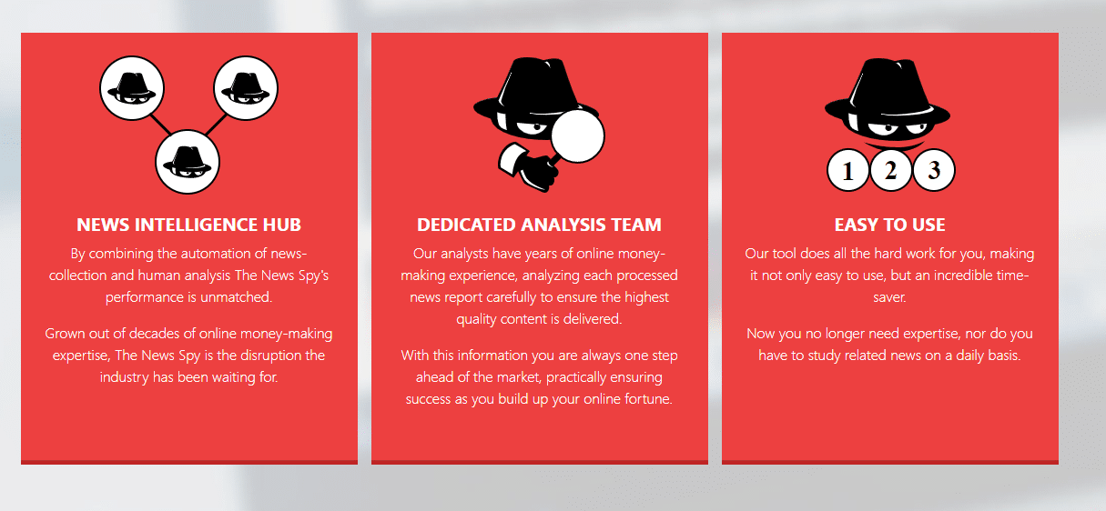 Benefits of using The News Spy