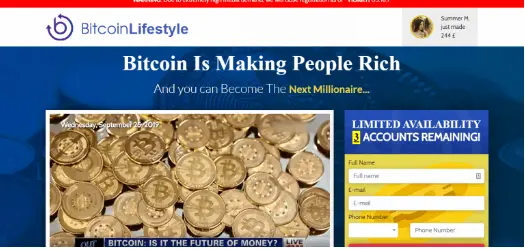 Bitcoin Lifestyle Reviews – Registration Process of Bitcoin Lifestyle