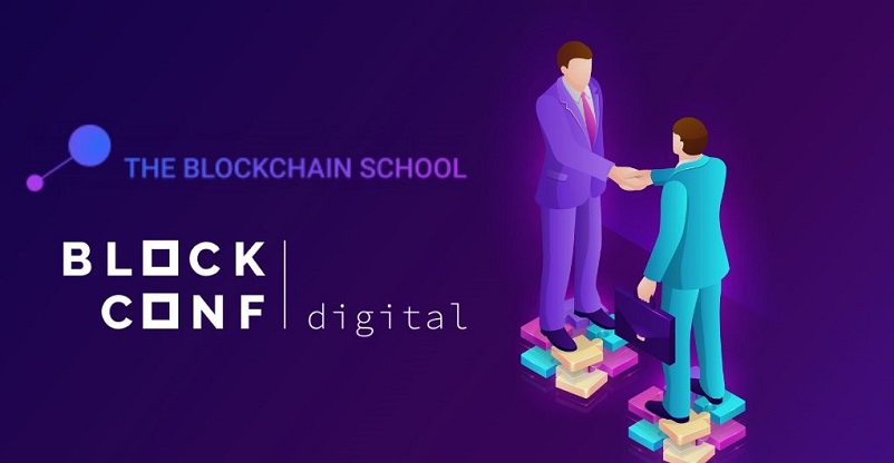 The Blockchain School Partners with BlockConf.Digital