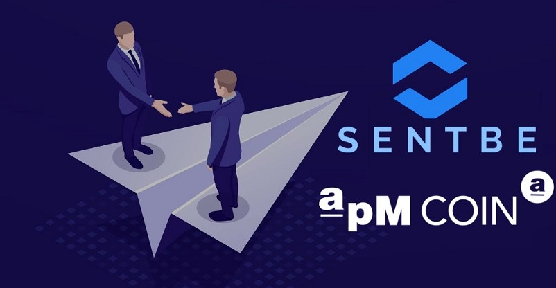 apM Coin joins hands with Sentbe