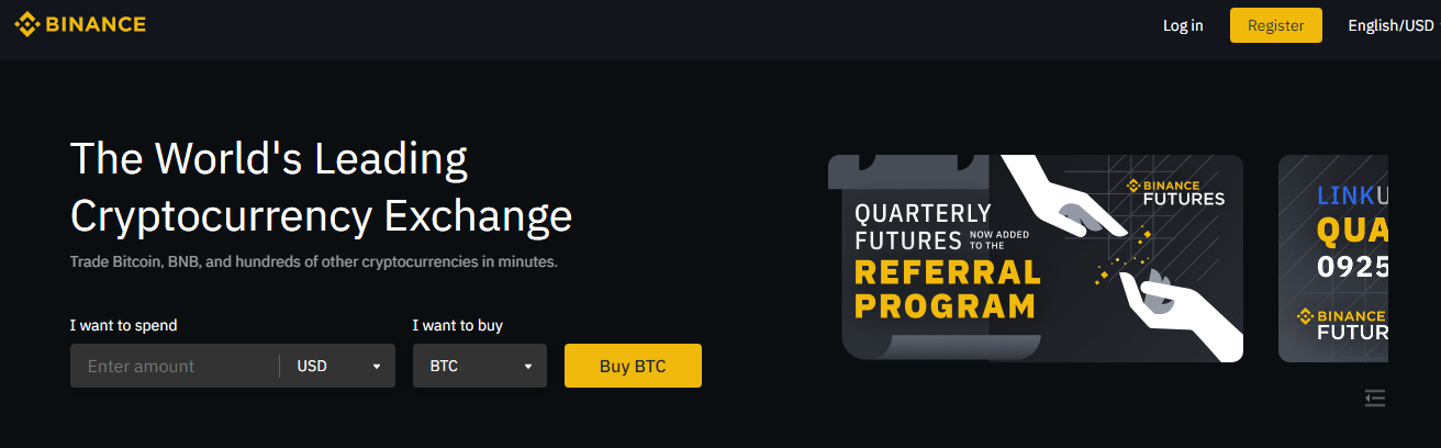 Binance - Leading cryptocurrency exchange