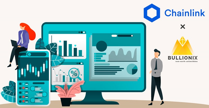 Bullionix announced its partnership with Chainlink