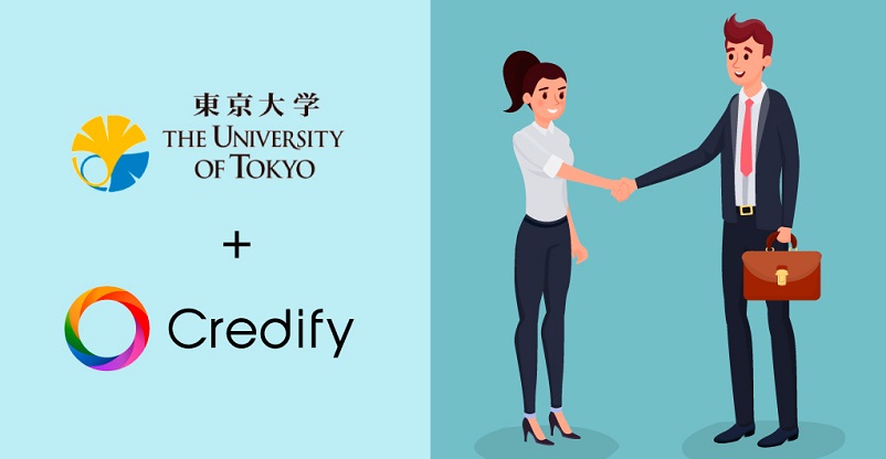 Credify becomes a corporate partner of University of Tokyo