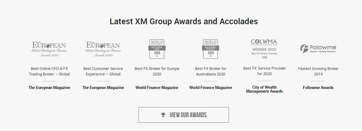 XM Reviews - Awards