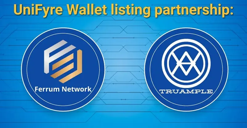 TruAmple Announces listing on UniFyre Wallet