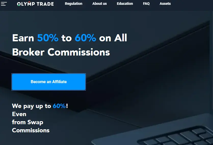 Olymp Trade Review - Affiliate Program