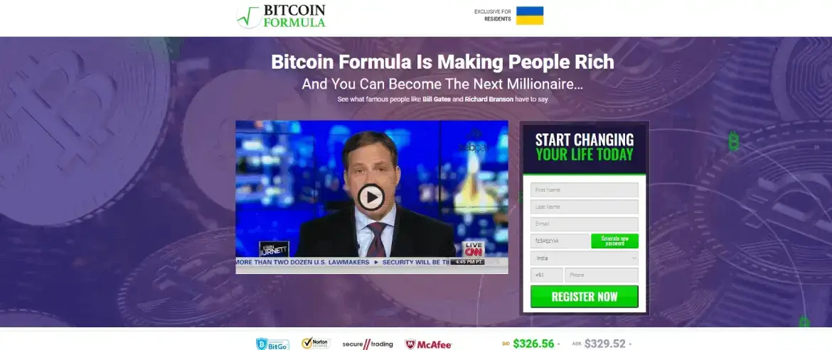 Bitcoin formula opinie bitcoin per dollar
