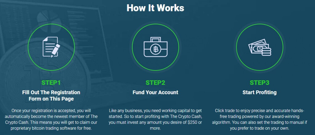 Review Crypto Cash: How Crypto Cash Works?