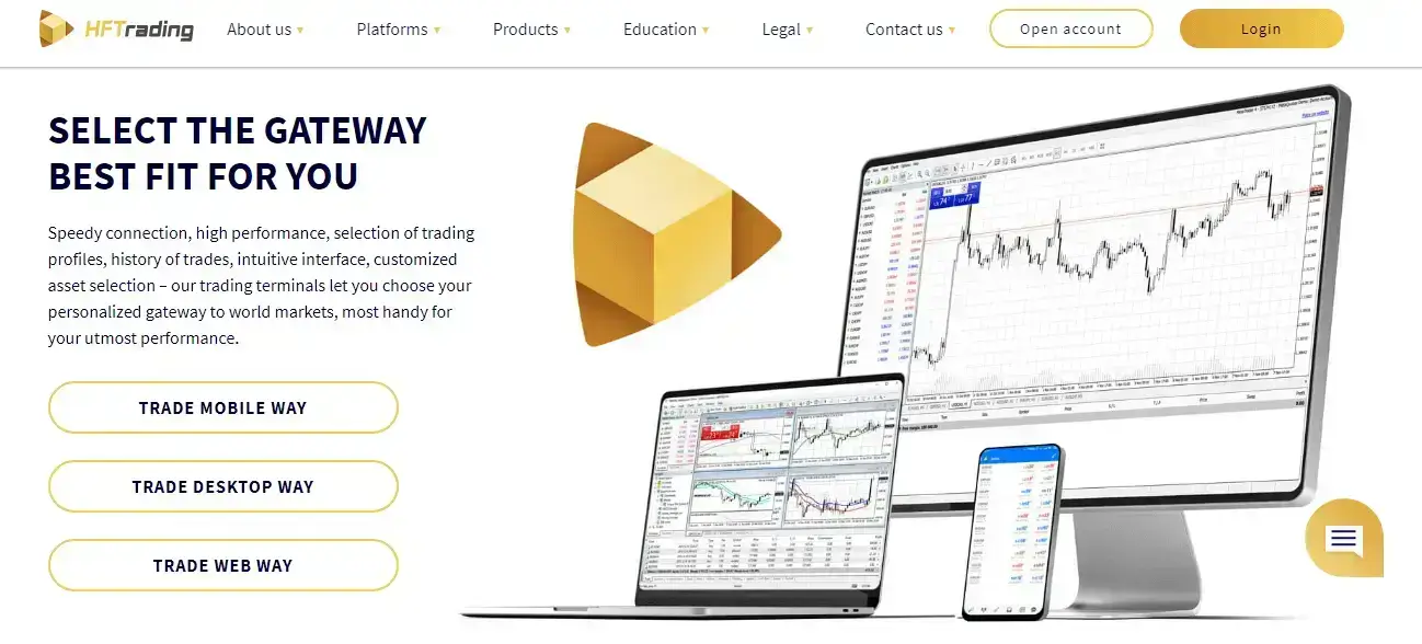 HFTrading Reviews - Types of Platform