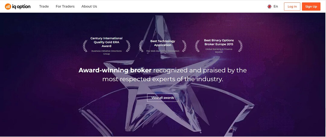 Review IQ Option – Award Winning Broker