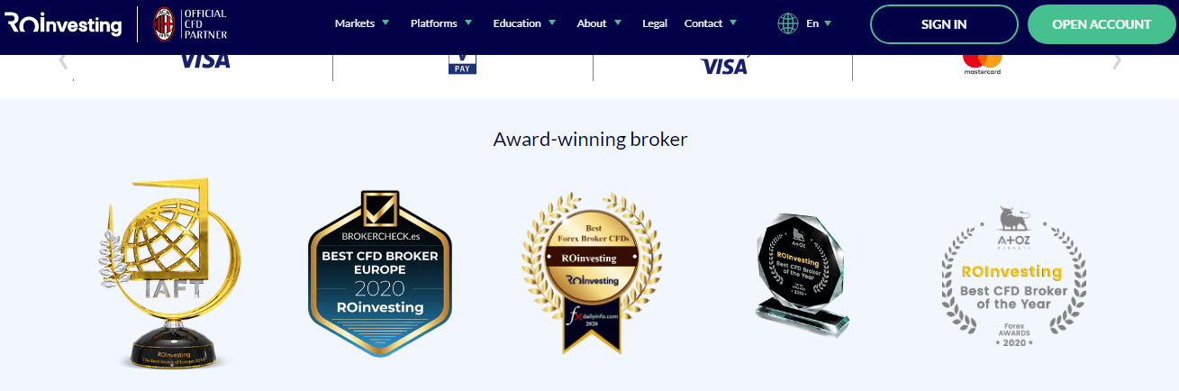 ROinvesting Reviews - Awards Received