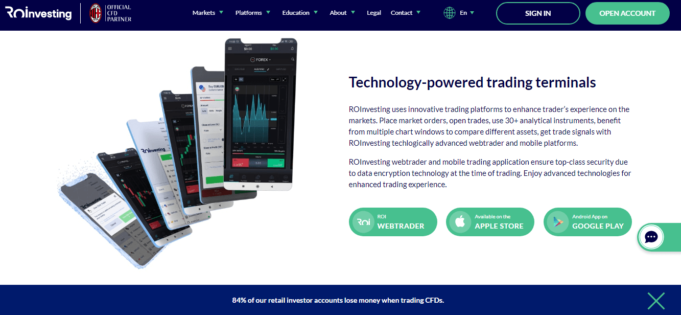 ROinvesting Reviews - Mobile Platform