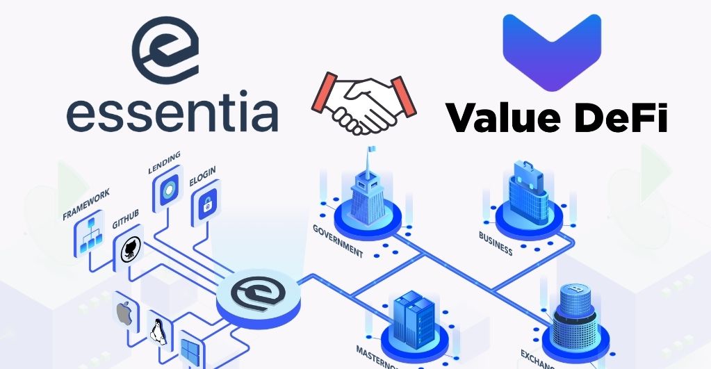 Essentia Collaborates with Value DeFi