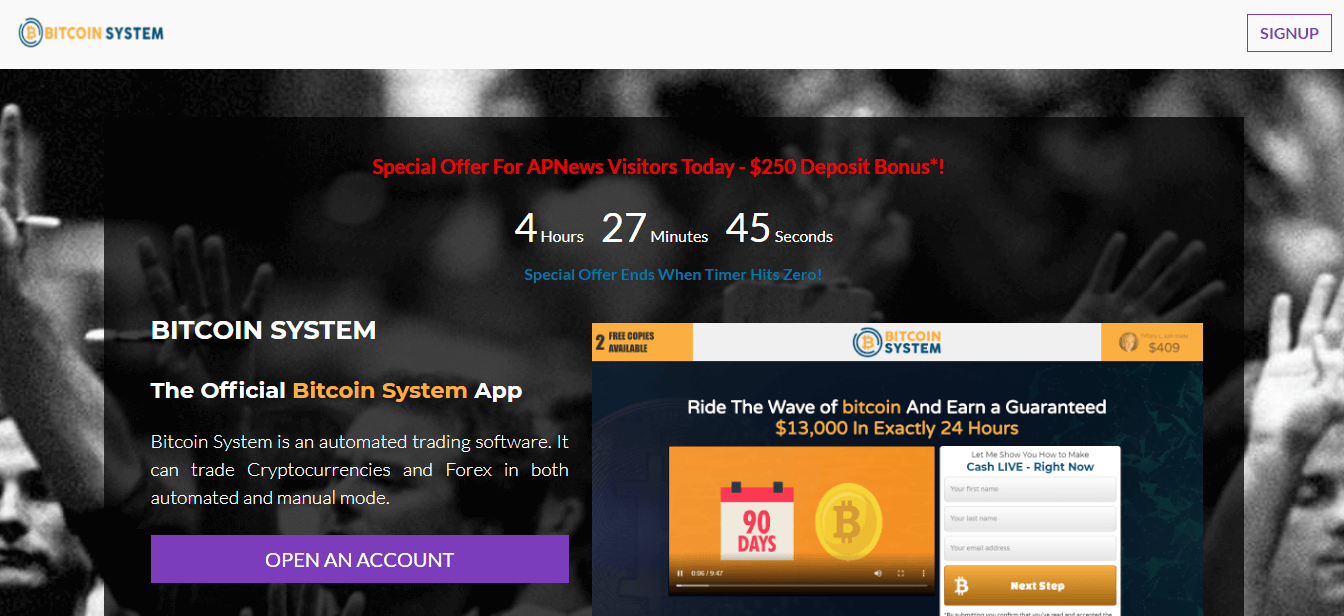 Bitcoin System Interface