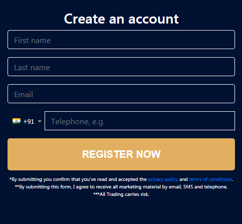 Bitcoin System Sign Up