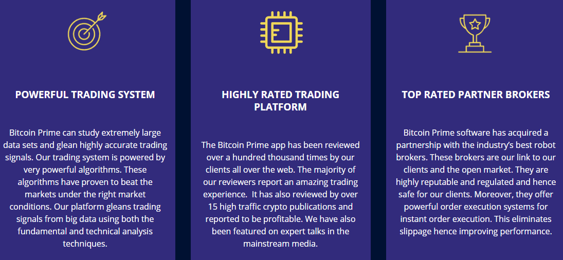 Bitcoin Prime Features