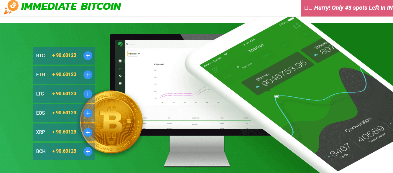 Immediate Bitcoin - Trading Platform