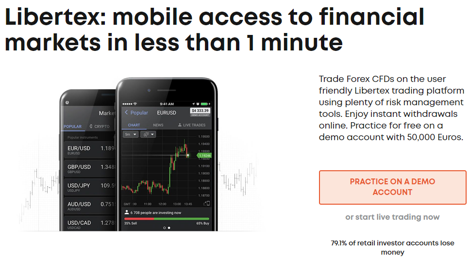 Libertex App: Access to Financial Markets in a Minute