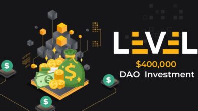 Investment of $400,000 injected into LEVEL DAO