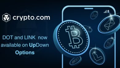 DOT and LINK contracts accessible in the Crypto.com app