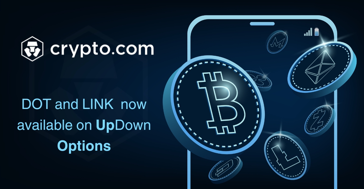 DOT and LINK contracts accessible in the Crypto.com app