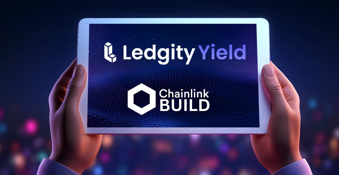 Ledgity Yield joins Chainlink BUILD 1 Ledgity Yield joins Chainlink BUILD