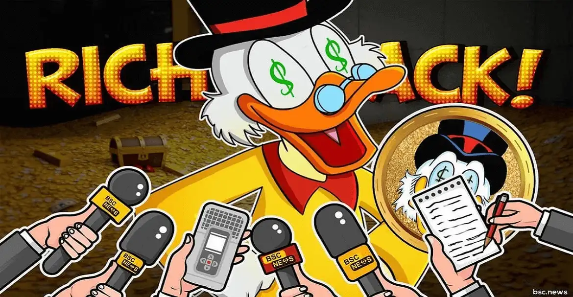 New RichQuack Rival Surges 390%, QUACK Holders Take Profit 1 New RichQuack competitor surges 390%, attracting QUACK investors into profits