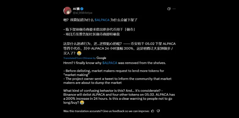 X user expresses concern