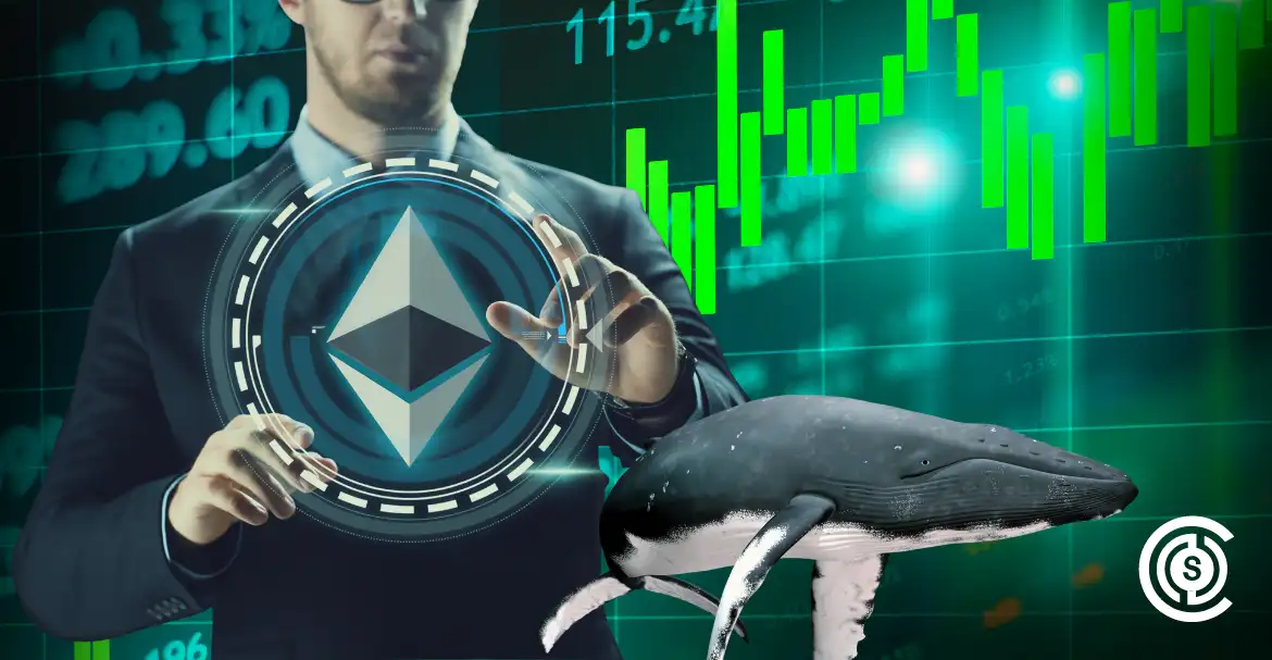 Ethereum ICO-Whale Sparks Bullish Surge with $47M Buy 1 ETH ICO Whale HODLs $210M, ETH Price up 2.8% Today