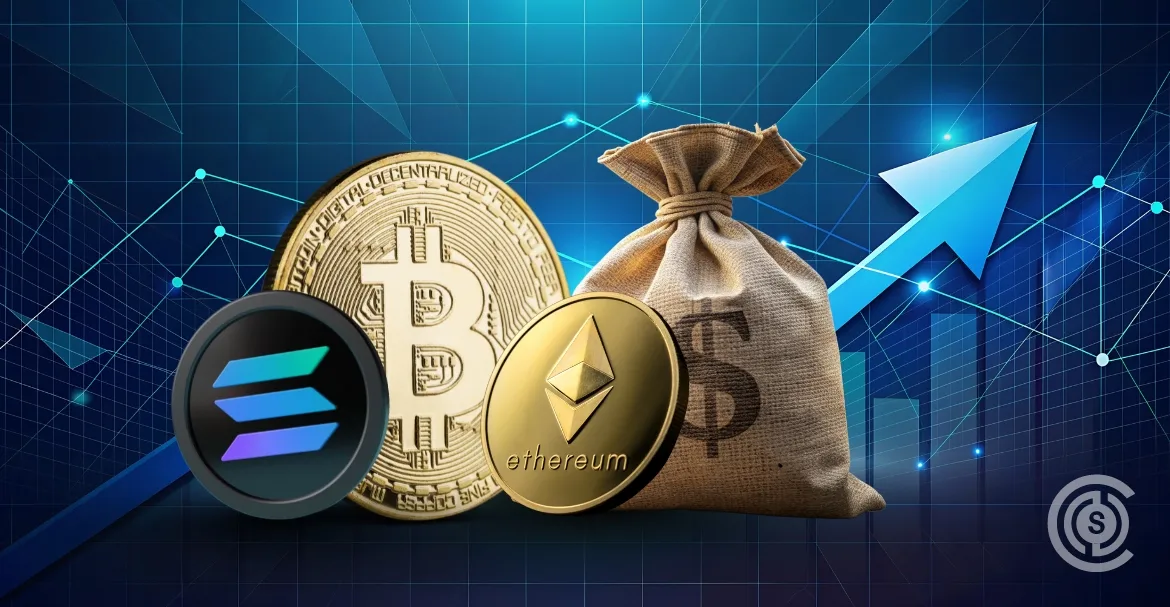 Crypto Funds See Record $3.3B Inflows as Bitcoin, Ethereum, and Solana Lead the Surge 1 Crypto Funds See Record $3.3B Inflows as Bitcoin, Ethereum, and Solana Lead the Surge