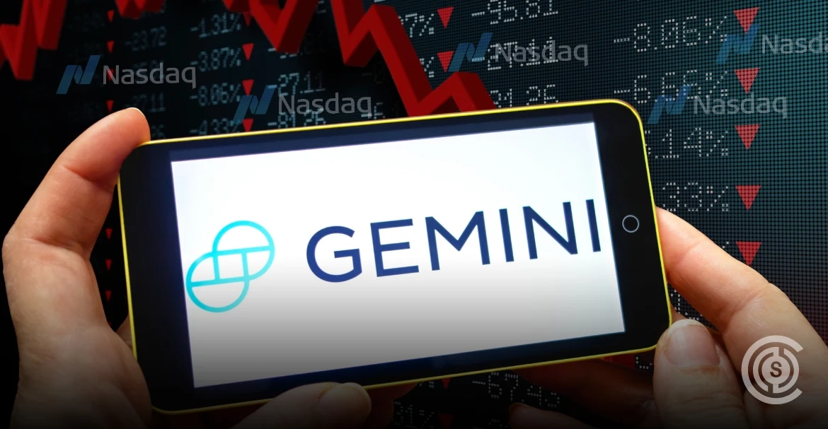 Gemini Stock Falls 24% on First Day of Nasdaq IPO