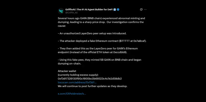 GriffinAI explains what exactly happened