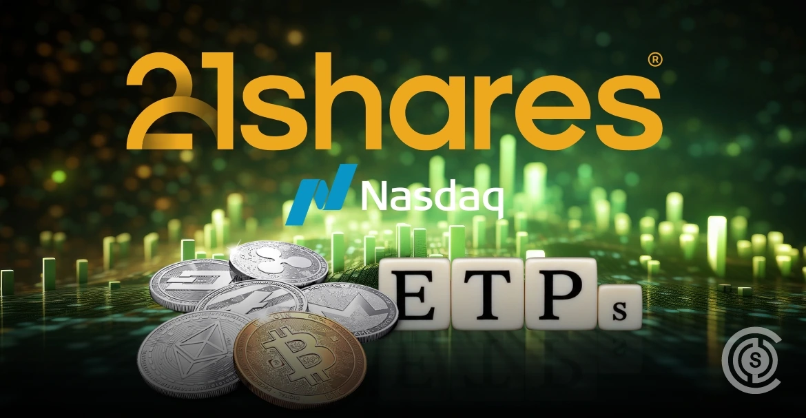 21Shares Adds Six New Crypto ETPs to Nasdaq Stockholm