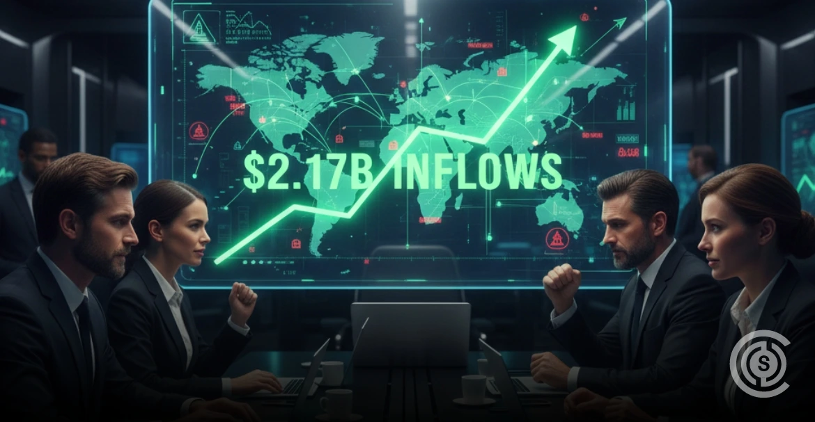 Crypto Funds See $2.17B Inflows Amid Geopolitical Tensions (1)